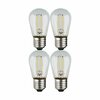 Satco S14 LED String Light Replacement Bulb - 2200K - 120V - Replacement 4PK S8027
